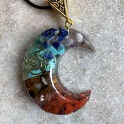 Gaveske med Chakrast og Mne Halskde