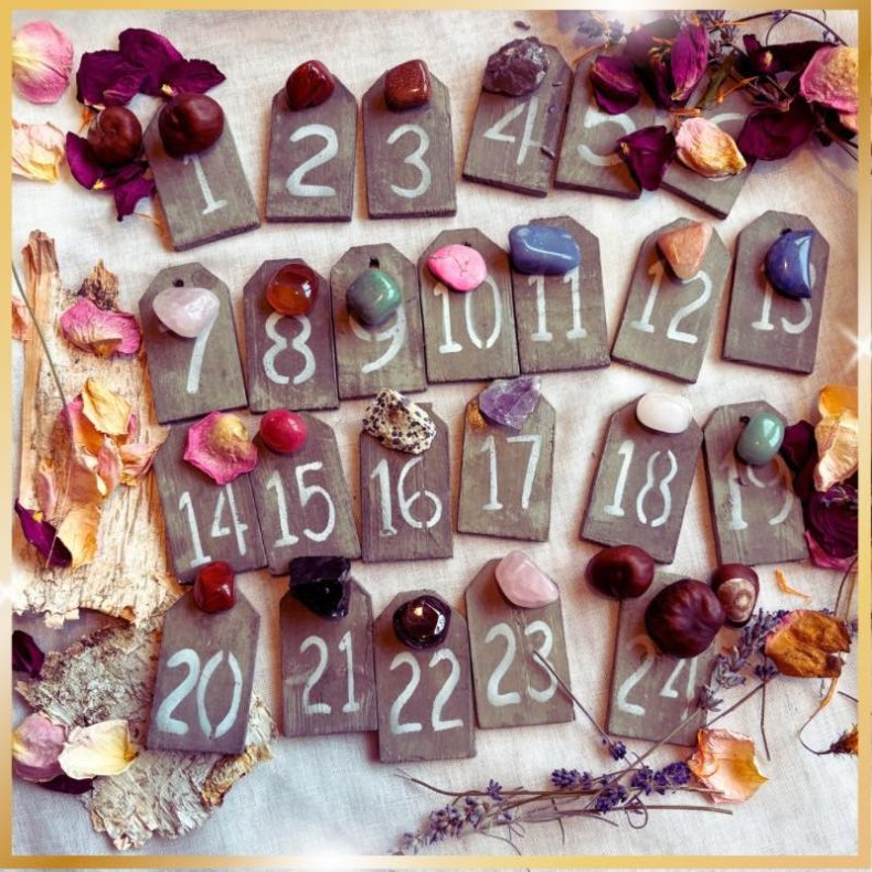 Krystal julekalender 24 dage