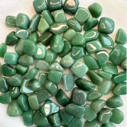 Grn Aventurin Lommesten