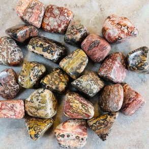 Leopard Jaspis Lommesten