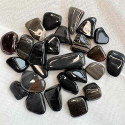 Sort forstenet tr Lommesten